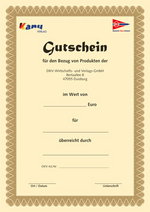 Geschenkgutschein DKV-GmbH 50 EUR