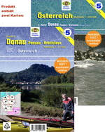 Wassersport-Wanderkarte WW5 Österreich