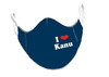 DKV-Mund- und Nasenschutzmaske "I Love Kanu"