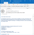 Irrtümlich verschickte Versandbenachrichtigungen