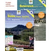 Wassersport-Wanderkarte / Österreich