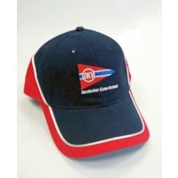 DKV Cap navy-rot, mit Logo