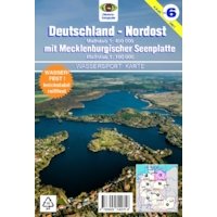 Wassersport-Wanderkarte / Deutschland Nordost für Kanu- und Rudersport