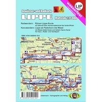 Gewässer- und Radkarte Lippe