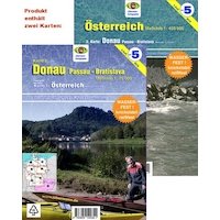 Wassersport-Wanderkarte / Österreich