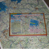 Puzzle Wasserstraßen Deutschlands